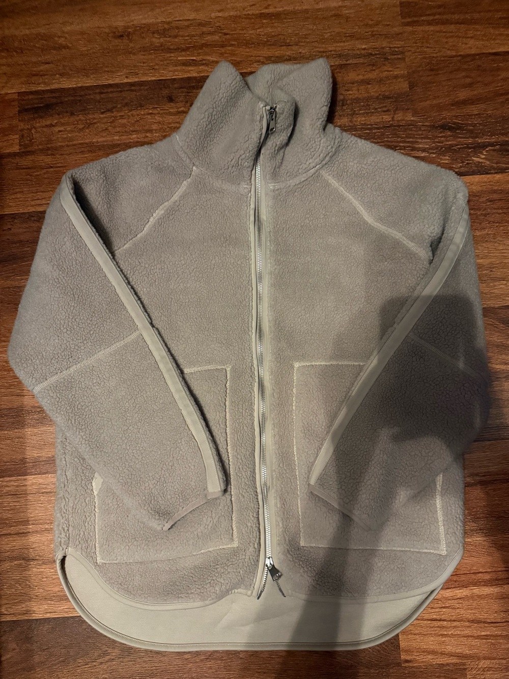 Nude Women's Sherpa Fleece Zip Jacket